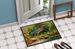 Green Heron Doormat Front Door Mat Indoor Outdoor Rugs For Entryway, Non Slip Washable Low Pile, 24H X 36W_maomaolike.com