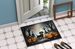 Dachshund Spooky Halloween Doormat Front Door Mat Indoor Outdoor Rugs For Entryway, Non Slip Washable Low Pile, 24H X 36W_maomaolike.com
