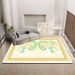 Living Room Rug,Large Rug,Oversized, Gold Leaves Design,Bedroom Rug,Soft And Thick, Machine Washable, Thickened Rug, Bedside Rug,Decorative Indoor Rug_maomaolike.com