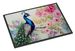 Peacock Doormat Front Door Mat Indoor Outdoor Rugs For Entryway, Non Slip Washable Low Pile, 24H X 36W_maomaolike.com