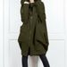 Women's Clothing Hooded Pocket Sweatshirt Zipper Mid Length Two Piece Loose Jacket Women_maomaolike.com