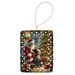 German Shorthaired Pointer And Santa Claus Porcelain Ornament Christmas Tree Hanging Decorations For Home Christmas Holiday, Rectangle, Gift, Multicolor_maomaolike.com