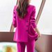 Women's Clothing Design Sense Small Suit Jacket Back Split Top Long Sleeve_maomaolike.com