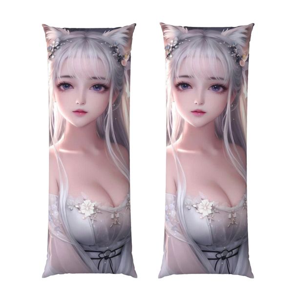 Equal Body Pillowcase, Removable Velvet Equal Body Pillowcase, (excluding Pillow Core)_maomaolike.com