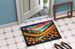 California Poppies In Color Doormat Front Door Mat Indoor Outdoor Rugs For Entryway, Non Slip Washable Low Pile, 24H X 36W_maomaolike.com