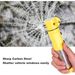 Yellow Multi-functional Car Safety Hammer With Flashlight_maomaolike.com