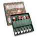 6pcs /Pack Christmas Cartoon Doll Stainless Steel Tableware_maomaolike.com