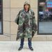 Heavy Duty Raincoat Navy | Waterproof PVC Hooded Jacket Entryway Outdoor - 888_maomaolike.com