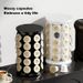 Rotating Coffee Capsule Storage Stand Display Rack 40 Capsules Kcup Special Coffee Capsule Rack Storage Rack_maomaolike.com