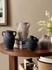 1pc Wabi-sabi Style Design Ceramic Vase With Handle Can Be Filled With Water To Arrange Vases, Suitable For Multi-scene Ornaments To Decorate Vases_maomaolike.com
