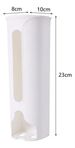Wall Mounted Organizer Self Adhesive Extractable Closet Space Saving Containers Garbage Plastic Bag Dispenser Office Storage Box_maomaolike.com