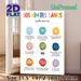 Healthy Boundaries Painting Poster, Soft Watercolor Pastel Icon & Spanish Phrase Poster, Guides Building Respectful Personal Boundaries, Ideal For_maomaolike.com