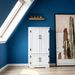 Accent Floor Storage Cabinet Kitchen Pantry With Adjustable Shelves_maomaolike.com