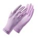 Sunscreen gloves ladies spring and summer outdoor riding ice silk anti-ultraviolet full finger dew finger cool feeling thin gloves men_maomaolike.com