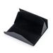 Unisex Eyeglasses case Cross grain PU leather eyeglasses case Triangle folding sunglasses case_maomaolike.com