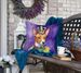 Basenji King Of Mardi Gras Throw Pillow Machine Washable, Indoor Outdoor Decorative Pillow For Couch, Bed Or Patio, 18Hx18W_maomaolike.com