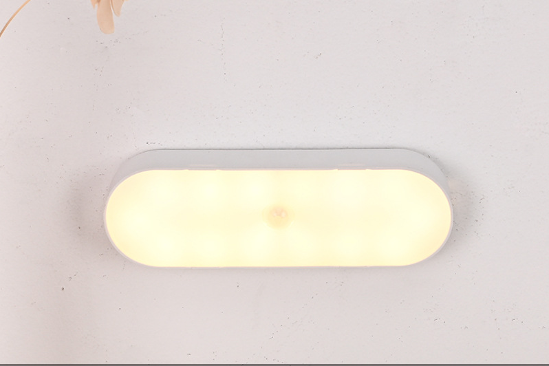 Smart Wireless Charging Motion Sensor Night No Wiring Required For Home Use Nighttime Corridor Wardrobe Cabinet LED_maomaolike.com