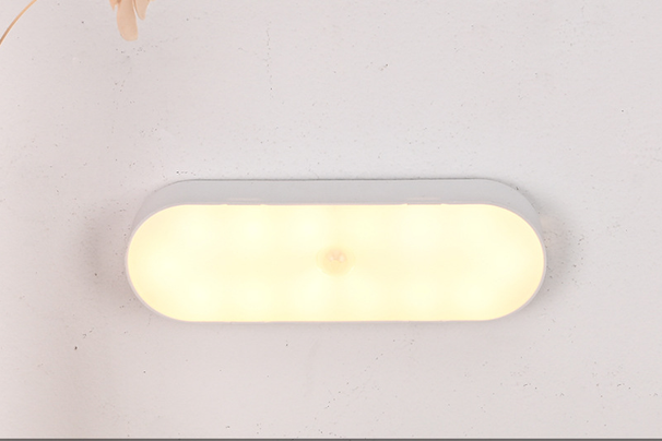 Smart Wireless Charging Motion Sensor Night No Wiring Required For Home Use Nighttime Corridor Wardrobe Cabinet LED_maomaolike.com