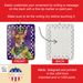 Basenji King Of Mardi Gras Porcelain Ornament Christmas Tree Hanging Decorations For Home Christmas Holiday, Rectangle, Gift, Multicolor_maomaolike.com