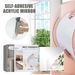 EELHOE Self-Adhesive Anti-Fall Wall Mirror Bedroom Splicing Self-Adhesive Mirror Wall Sticker Stereoscopic Perforated-Free Full-Length Mirror_maomaolike.com
