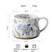 Flower Mug, Ceramic Coffee Cup, Office Water Cup_maomaolike.com