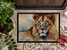 Lion Doormat Front Door Mat Indoor Outdoor Rugs For Entryway, Non Slip Washable Low Pile, 24H X 36W_maomaolike.com