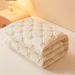 Winter Crystal Velvet Single Piece Milk Flannel Mattress Cover Simmons Protector Bed Sheet With Fleece_maomaolike.com