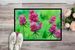 Vermont Red Clover In Watercolor Doormat Front Door Mat Indoor Outdoor Rugs For Entryway, Non Slip Washable Low Pile, 24H X 36W_maomaolike.com