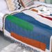 Camping Blanket Moisture Proof Picnic Mat Jacquard Tapestry Ins Style Sofa Towel Line Blanket Multifunctional Sofa Blanket_maomaolike.com