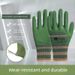 Chengkai Technology Labor Protection Gloves Latex Foam Construction Site Durable Non-slip Work Thickened Wear-resistant_maomaolike.com