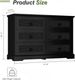 Chest Of Drawers For Bedroom, Modern 5/6/7 Drawer Dresser, Storage Dresser For Clothes, Wood Dresser With Ring Handles For Bedroom, Black, Large Drawer Chest For Bedroom, Living Room, Hallway_maomaolike.com
