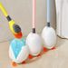 Little Yellow Duck Liquid-Spray Toilet Brush For Home Use, Wall-Mounted Silicone With Base, No Dead Spots Bathroom_maomaolike.com