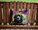 Newfoundland King Of Mardi Gras Throw Pillow Machine Washable, Indoor Outdoor Decorative Pillow For Couch, Bed Or Patio, 14Hx14W_maomaolike.com