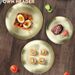 Round Plate Cafe Tray Fruit Cake Plate Bone Plate Dish Shallow Plate_maomaolike.com