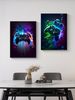 A Cyberpunk And Neon-inspired Aesthetic Game World, Dedication And Passion, Gaming Controller._maomaolike.com