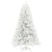 Artificial Christmas Tree, Unlit Xmas Tree With Branch Tips, Auto Open, Steel Base, Holiday Décor For Home Office, White_maomaolike.com