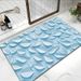 Bathroom Mat Toilet Mat Shower Mat Entrance Rug Absorbent Non-Slip Mat Soft Quick-Dry Machine Washable_maomaolike.com