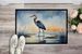 Blue Heron Barely Lit Sky Doormat Front Door Mat Indoor Outdoor Rugs For Entryway, Non Slip Washable Low Pile, 24H X 36W_maomaolike.com