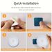 1pc Motion Sensor Night Light - Wireless LED Detector Lamp For Bedroom, Staircase, Closet, And Room Decor-_maomaolike.com