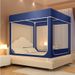 Mosquito And Blackout Integrated Curtain For Home Bedroom Full Cover Bed Tent 2025 New Model Children's Anti-Fall Pattern Net_maomaolike.com