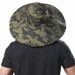 Hot Sale 100% Cotton Camouflage Bucket 16CM Large Wide Brim Sun Hat Camping Hiking Mesh Breathable Anti UV Fishing Hats for Men_maomaolike.com