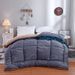 Student Snowflake Milk Lamb Cotton Spring Double-Sided Velvet Thickened Autumn And Winter Quilt Four-Piece Set_maomaolike.com
