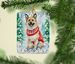 Norwegian Buhund Christmas Porcelain Ornament Christmas Tree Hanging Decorations For Home Christmas Holiday, Rectangle, Gift, Multicolor_maomaolike.com