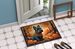 Scottish Terrier Fall Doormat Front Door Mat Indoor Outdoor Rugs For Entryway, Non Slip Washable Low Pile, 24H X 36W_maomaolike.com