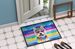 Westie Hippie Dawg Doormat Front Door Mat Indoor Outdoor Rugs For Entryway, Non Slip Washable Low Pile, 24H X 36W_maomaolike.com