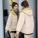 Down jacket for women winter new Korean style student short cotton padded jacket loose thickened cotton coat_maomaolike.com