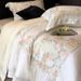 Spring And Summer High-End Tencel Cotton Four-Piece Set Cool Luxury Retro Floral Print Silky Duvet Cover Bedding_maomaolike.com