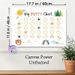 Potty Chart Painting Poster, Watercolor Cute Woodland Scene Poster, Functional Design To Track Potty Training Progress, Suitable For Bathroom_maomaolike.com
