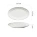 Steamed Special High-end Ceramic Fish Home Use New Oval Large Dish Dan-shaped Deep Plate_maomaolike.com