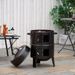 Outsunny Vertical Charcoal BBQ Smoker, 3-in-1 16" Round Charcoal Barbecue Grill With 2 Cooking Area, And Thermometer For Outdoor Camping Picnic Backyard Cooking, Black_maomaolike.com